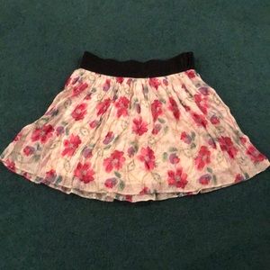 Floral Forever 21 Skirt